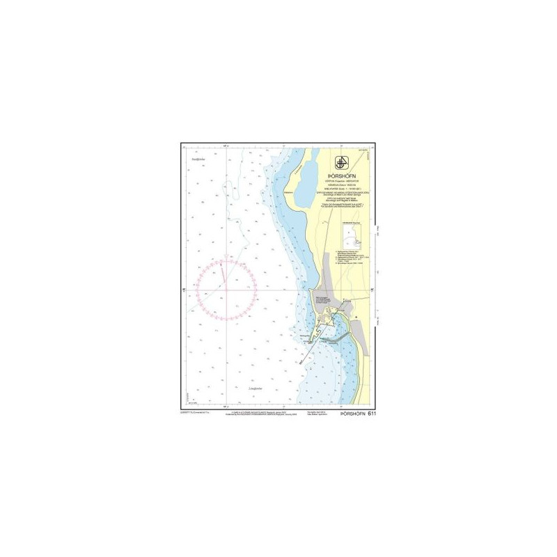 IHO - 611 - carte marine - Þórshöfn