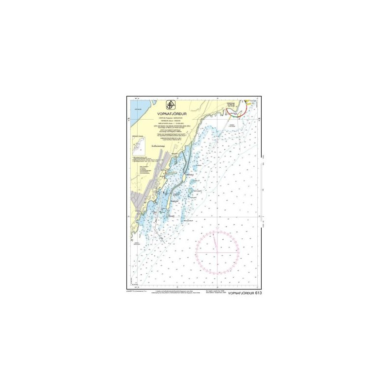 IHO - 613 - nautical chart - Vopnafjörður
