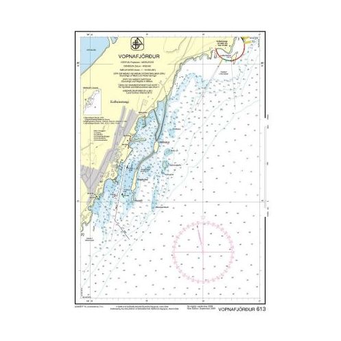 IHO - 613 - nautical chart - Vopnafjörður