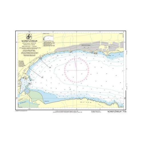 IHO - 714 - nautical chart - Norðfjörður