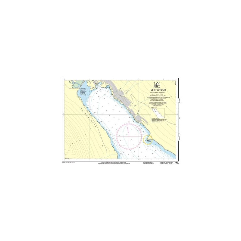 IHO - 715 - nautical chart - Eskifjörður