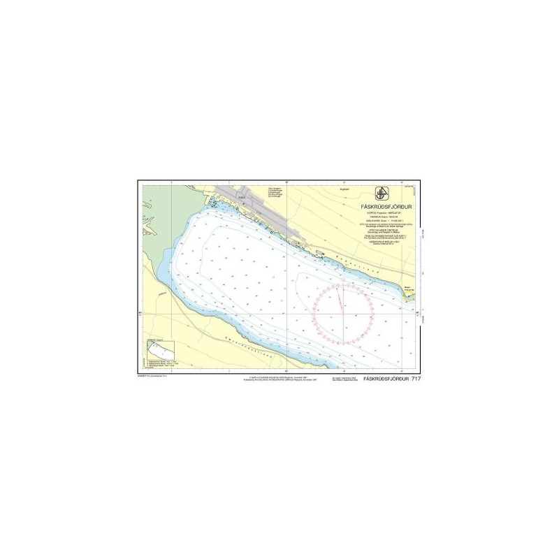 IHO - 717 - nautical chart - Fáskrúðsfjörður