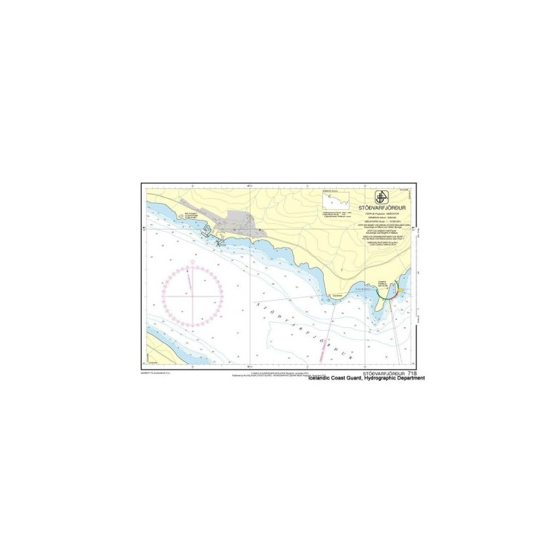 IHO - 718 - nautical chart - Stöðvarfjörður