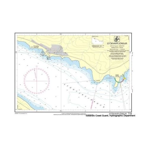 IHO - 718 - carte marine - Stöðvarfjörður