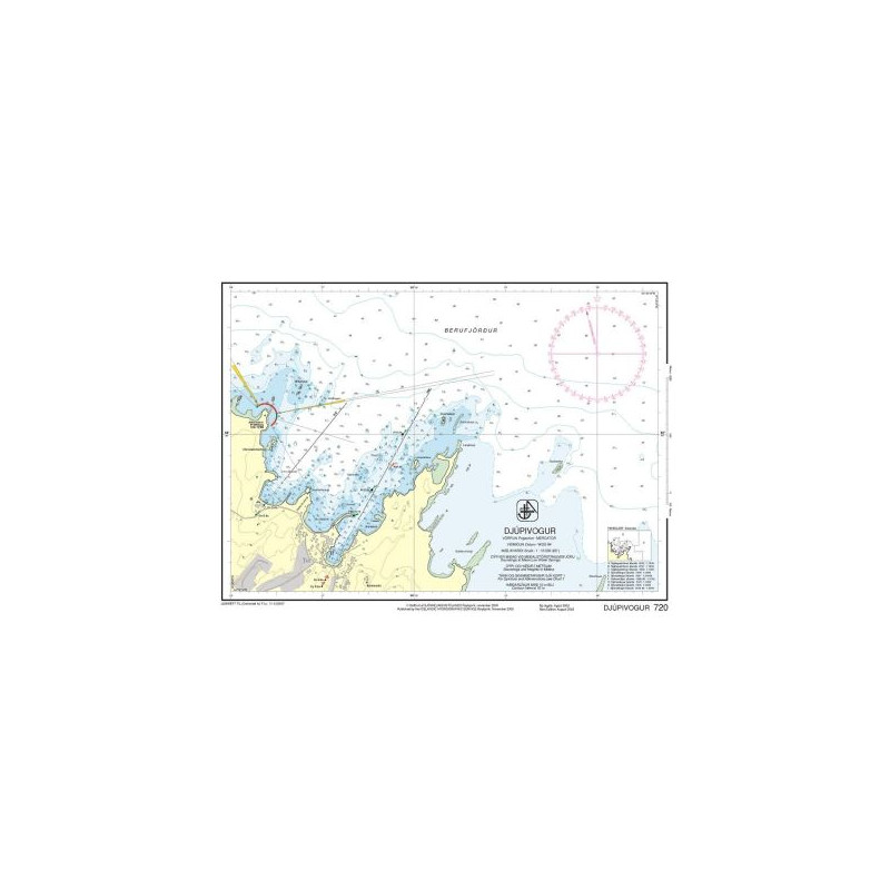 IHO - 720 - nautical chart - Djúpivogur