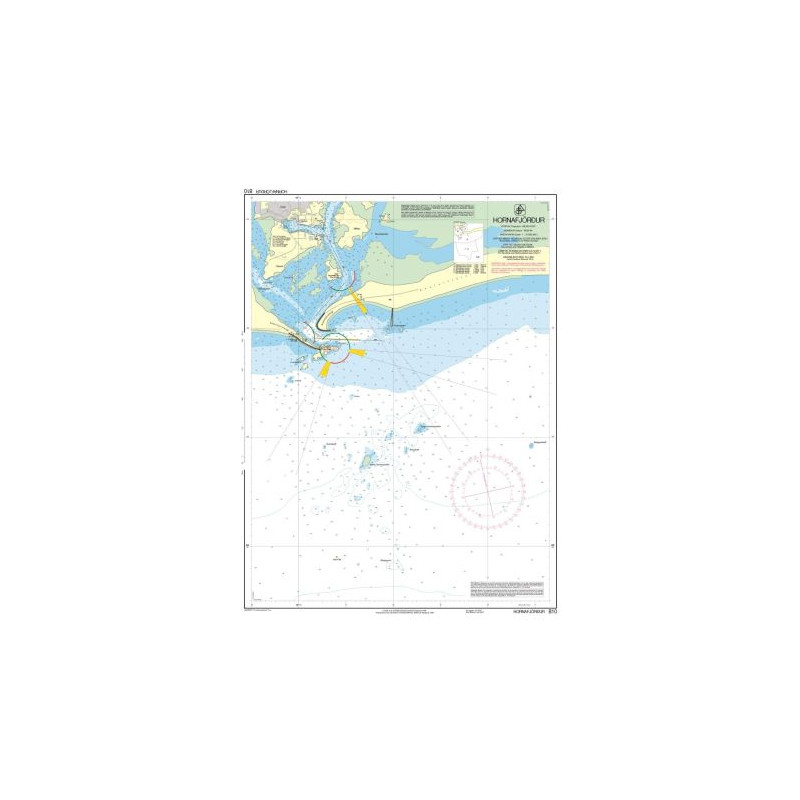 IHO - 810 - carte marine - Hornafjörður