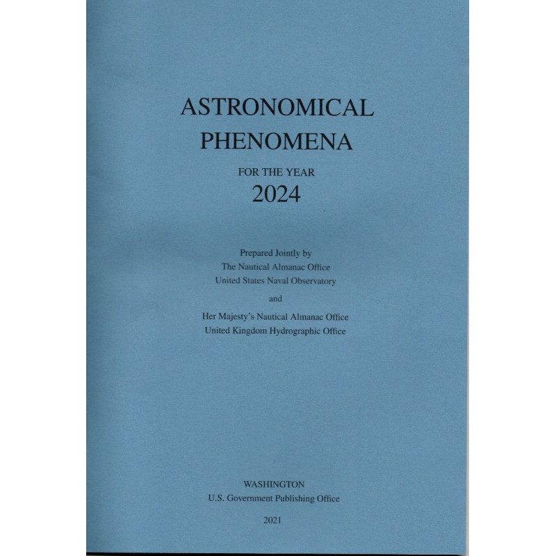 US Government Publishing Office GP20025 Astronomical Phenomena 2025