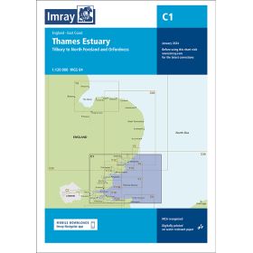 Imray - C1 - Thames Estuary - Tilbury to North Foreland and Orfordness