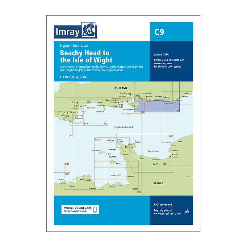 Imray - C9 - Beachy Head to the Isle of Wight