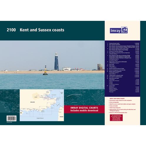 Imray - 2100 - Kent and Sussex Coast