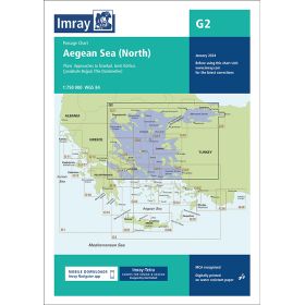 Imray - G2 - Aegean Sea (North) - Passage Chart