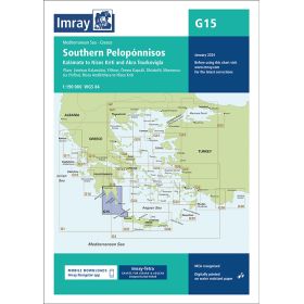 Imray - G15 - Southern Peloponnisos - ormos Navarinou to Nisos Kithira and akra Tourkovigla