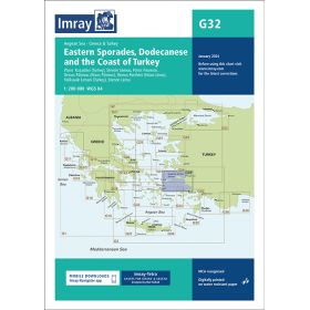 Imray - G32 - Eastern Sporades, Dodecanese and the Coast of Turkey