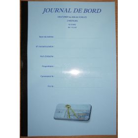 LJB - PL119F - Journal de bord Hauturier 2 moteurs - 92 jours - A4