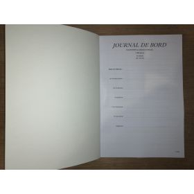 LJB - Journal de bord Hauturier 2 moteurs - 92 jours - A4
