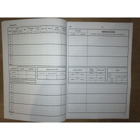 LJB - Journal de bord Hauturier 2 moteurs - 92 jours - A4