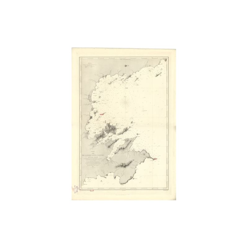 Reproduction carte marine ancienne - 2800 - ILHA GRANDE (Baie), PARATI (Baie) - BRESIL - ATLANTIQUE,AMERIQUE DU SUD (Côte Est) -