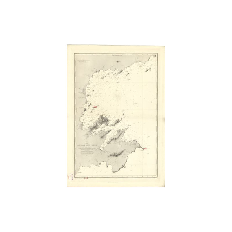 Reproduction carte marine ancienne - 2800 - ILHA GRANDE (Baie), PARATI (Baie) - BRESIL - ATLANTIQUE, AMERIQUE DU SUD (Côte Est)