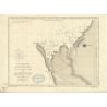 Reproduction carte marine ancienne - 2806 - CAP LOPEZ (Baie) - GABON - ATLANTIQUE,AFRIQUE (Côte Ouest),GUINEE (Golfe) - (1869 -