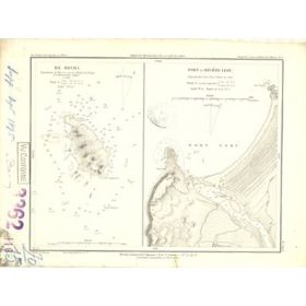 Reproduction carte marine ancienne - 3362 - MOCHA (île) - CHILI - PACIFIQUE,AMERIQUE DU SUD (Côte Ouest),AMERIQUE DU SUD (Côte O