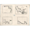 Reproduction carte marine ancienne - 366 - MARGARITA (île), PAMPATAR (Baie), PUERTO MORENO (Anse), TERRE FERME - VENEZUELA - ATL