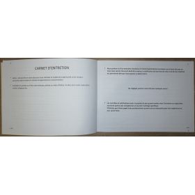 LJB - Carnet Entretien Voiles & 2 moteurs A5 60 pleins