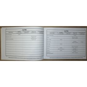 LJB - Carnet Entretien Voiles & 2 moteurs A5 60 pleins