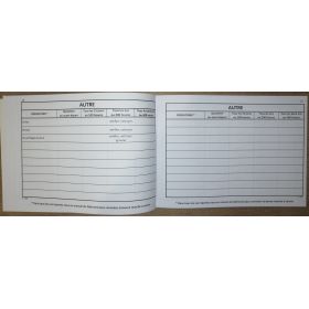 LJB - Carnet Entretien Voiles & 2 moteurs A5 60 pleins