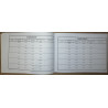 LJB - PLE225F - Carnet Entretien Voiles & 2 moteurs A5 60 pleins