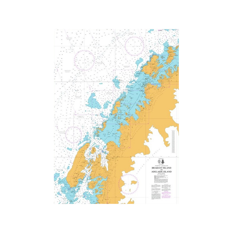 Admiralty - 3572 - Brabant Island to Adelaide Island