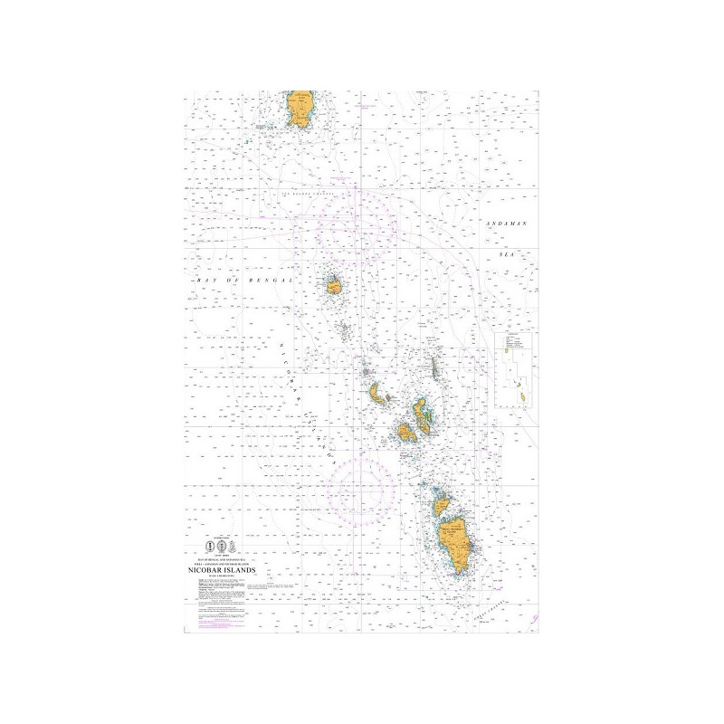 Indian National Hydrographic Office - IN472 - Nicobar Islands