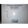 LJB - Registre des médicaments pour dotation médicale B - Medical equipement B