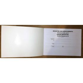 LJB - Registre des médicaments pour dotation médicale B - Medical equipement B
