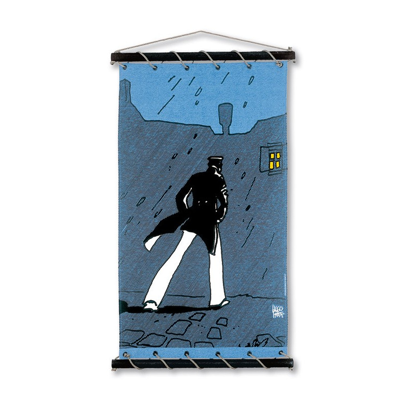 Toile tendue coton Corto Maltese - Venise