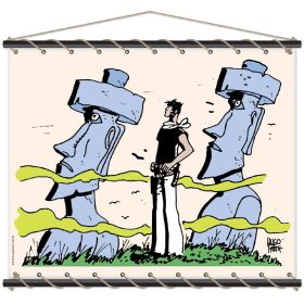 Toile tendue coton Corto Maltese - Pâques