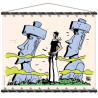 Toile tendue coton Corto Maltese - Pâques