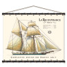 Toile tendue coton la Recouvrance - 1817 - Moyen modèle
