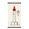 Toile tendue coton phare de Saint Mathieu - Moyen modèle