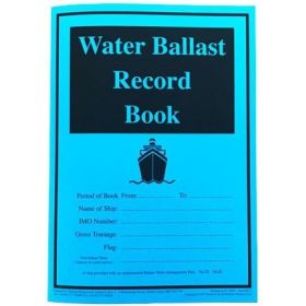 Maritime progress - Water ballast record book
