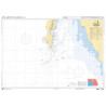 Shom C - 7566C - carte marine - Approches de Nouadhibou