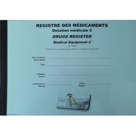 LJB - Registre des médicaments pour dotation médicale C