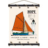 Toile tendue coton - Hope - grand modèle