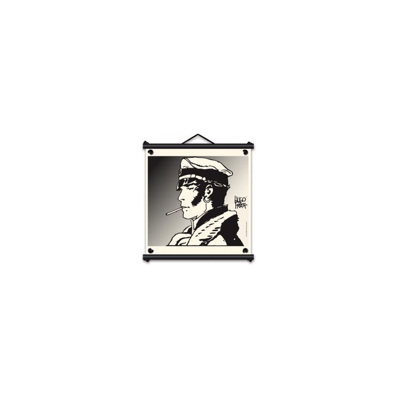 Toile tendue coton Corto Maltese - Allons-y