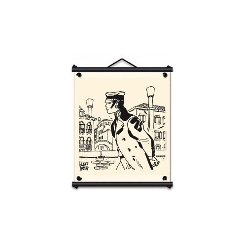 Toile tendue coton Corto Maltese - Cannaregio