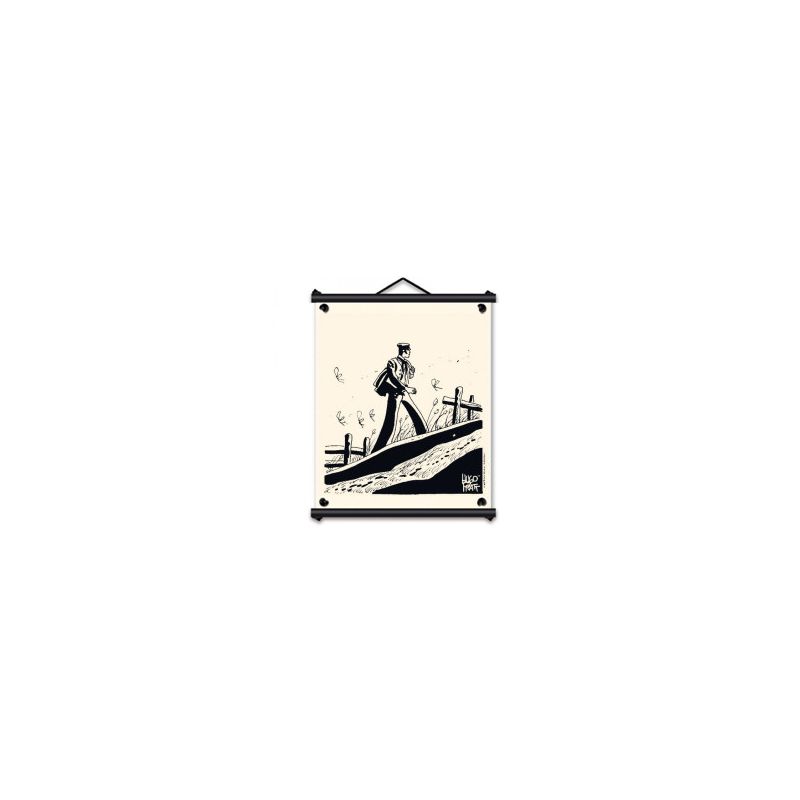 Toile tendue coton Corto Maltese - Chine
