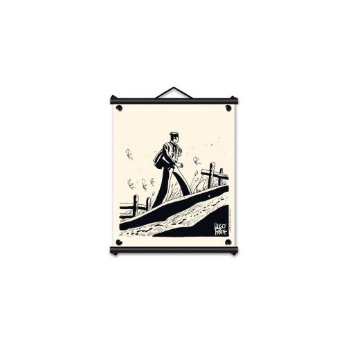 Toile tendue coton Corto Maltese - Chine