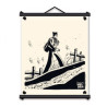 Toile tendue coton Corto Maltese - Chine