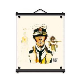 Toile tendue coton Corto Maltese - Ethiopie
