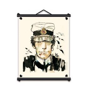 Toile tendue coton Corto Maltese - Jeunesse