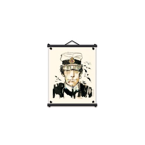 Toile tendue coton Corto Maltese - Jeunesse Toile tendue coton Corto Maltese - Jeunesse